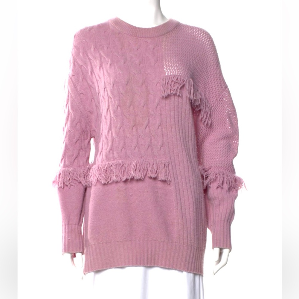 Prabal Gurung Cashmere Sweater Size S Dusky Mauve